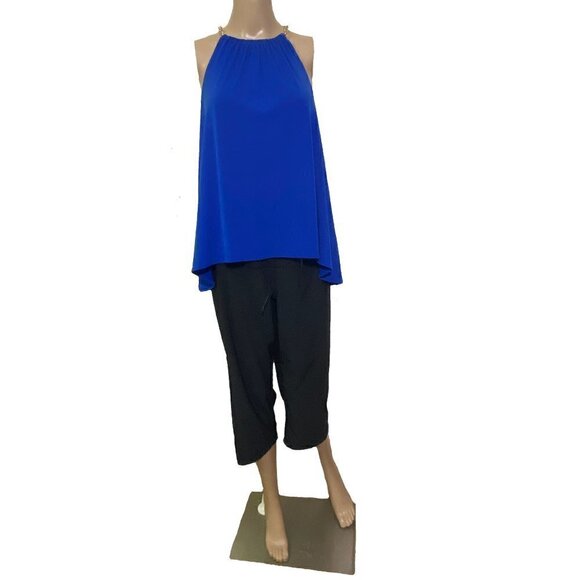 Michael Kors Chain-Neck Jersey Halter Top XS NWOT - Picture 4 of 12